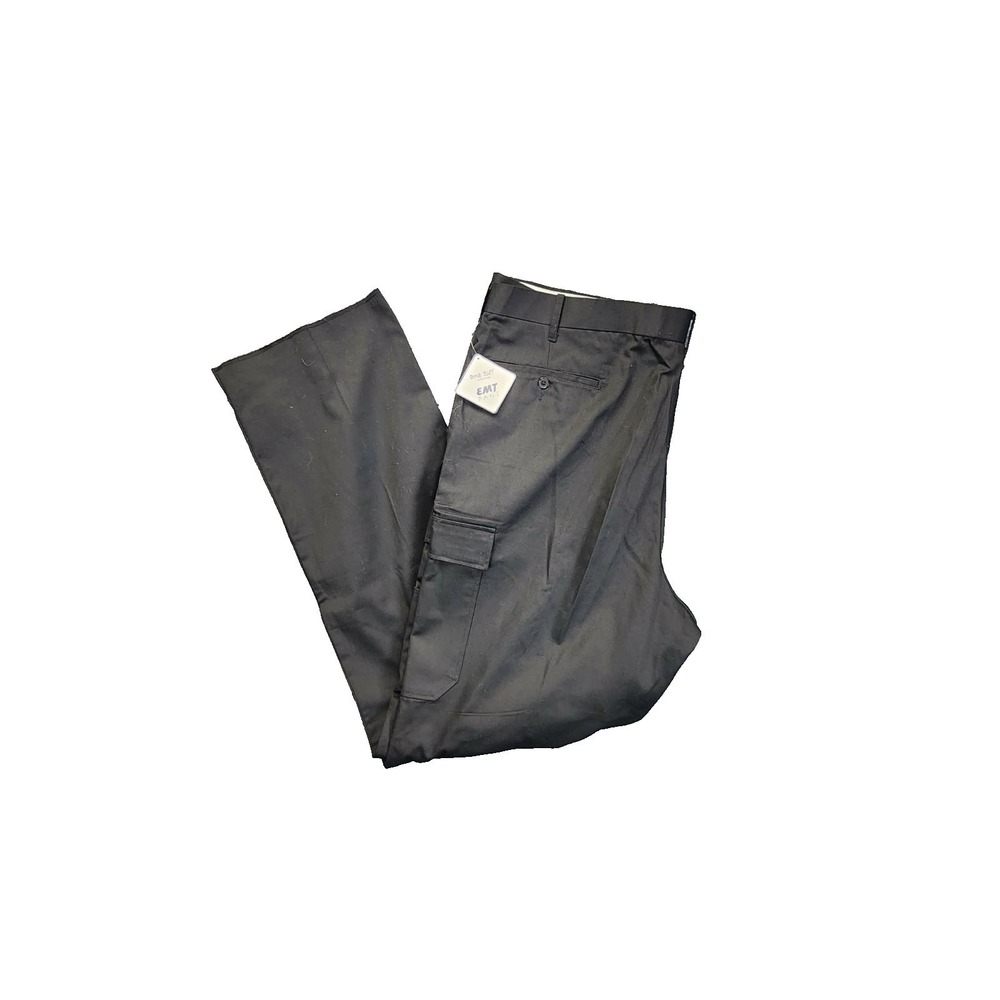 Scrub Stuff Mens 48 EMT‎ Cargo Pants Black Tactical Utility Uniform Trousers NEW